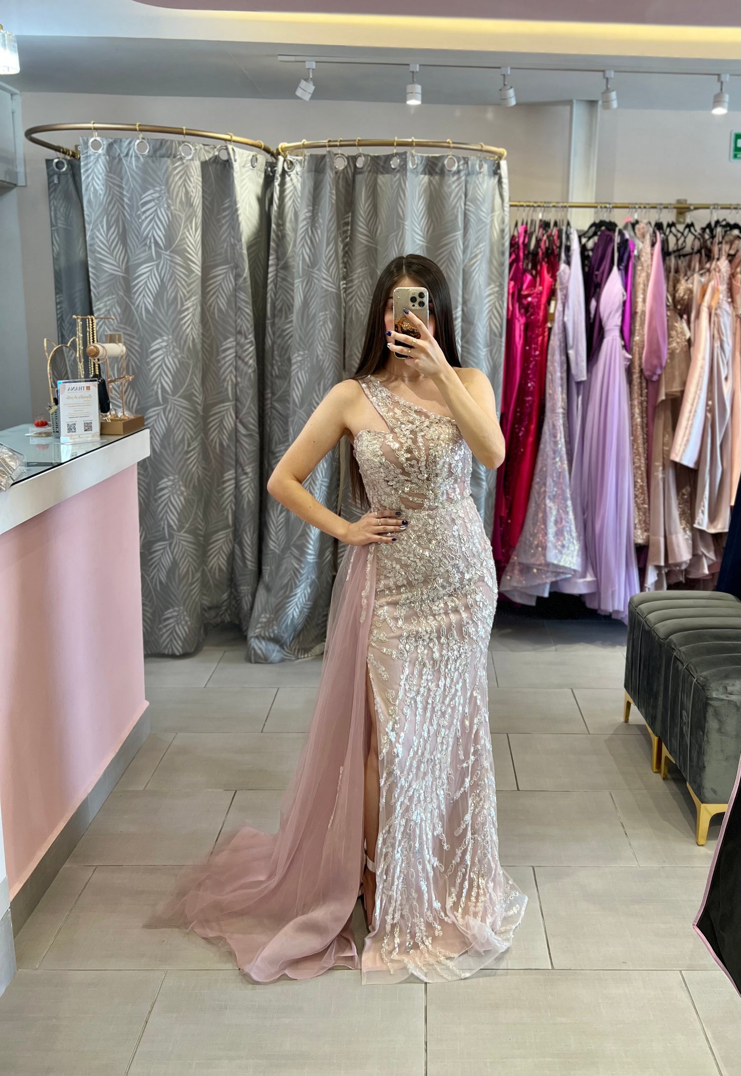 Vestidos con brillos