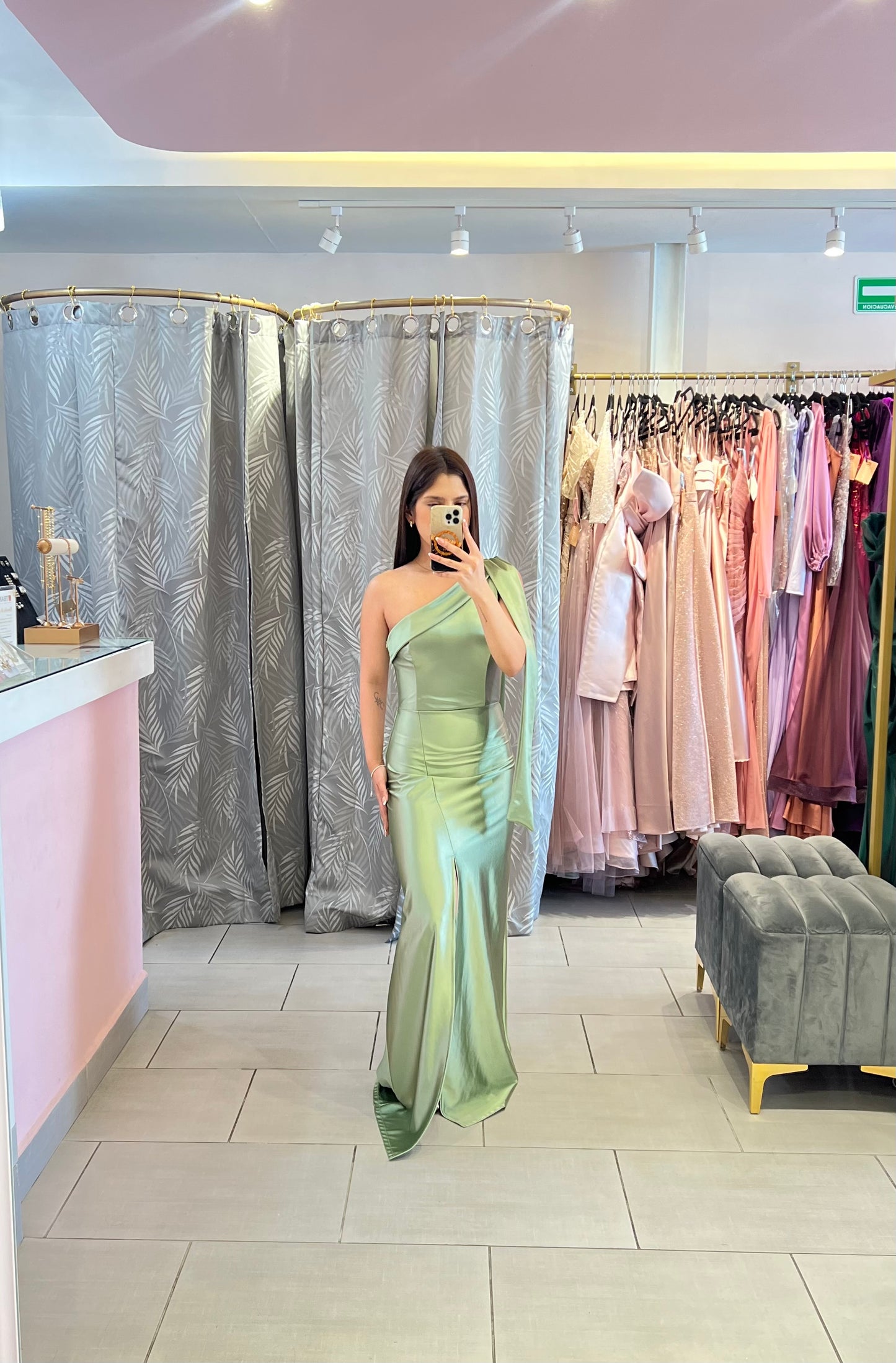 Asimétrico tira hombro