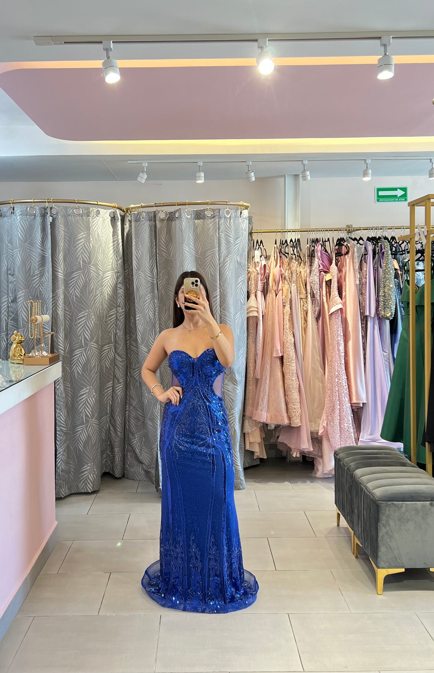 Pegado de lentejuelas