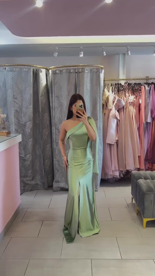 Asimétrico tira hombro